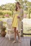 Floral and Leaf Patterned and Printed "You Are Beautiful" Dressing Gown Set - 4