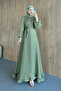 Grass Green Evening Dress Mint - 3