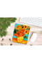 Sunflower Patterned Rectangular Mouse Pad with Wrist Support - 3