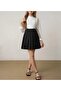 Girl's Black Pleated Skirt