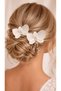 Orchid Bridal Hair Accessory