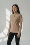 Women's Stand Collar Half Zipper Blouse |   Comfortable, Flexible, and for Daily Use - 6