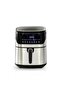 7.0L Digital Air Fryer with Touch Control, 9 Presets & Built-In Weighing Scale 1600W