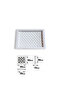 Plastic Grille Square White