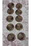 Polyester Button 26 Size 16 mm 10 Pieces