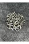 30 Pcs Big Parrot Silver Color Metal Jewelry Material Bracelet Material