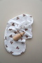 Bear Nursing Pillow Cover – Removable 100% Cotton Muslin Replacement Cover - 5