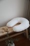 Ponponlu Breastfeeding Pillow 100% Cotton Muslin - White