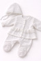 Newborn Baby Girl 10 Piece Lux Hospital Release Blanket with Fringe Detail (100% Cotton Fabric) - 9