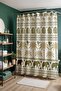 Bathroom Curtain, Wild Nature's Rhythm Patterned Shower Curtain, Bathtub Curtain 175X200Cm