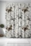 Bathroom Curtain, Moon and Sun Dancing Pattern Shower Curtain, Bathtub Curtain 175X200Cm - 3