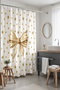 Bathroom Curtain, Golden Daisy Breeze Patterned Shower Curtain, Bathtub Curtain 175X200Cm - 2