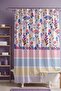 Bathroom Curtain, Rainbow Birds Patterned Shower Curtain, Bathtub Curtain 175X200Cm