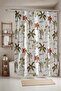 Bathroom Curtain, Ethnic Palm Patterned Shower Curtain, Bathtub Curtain 175X200Cm - 2