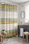Bathroom Curtain, Linen-Inspired Stripes Patterned Shower Curtain, Bathtub Curtain 175X200Cm - 2