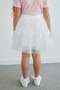 Girls' Tulle Skirt with Elastic Waist and Bow - 5