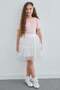 Girls' Tulle Skirt with Elastic Waist and Bow