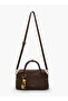 Textured Tote Bag with Zip Closure - 2