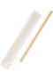 Wrapped Wooden Tea Coffee Stirrer 11 cm 250 Pieces Individually Packaged Natural Beech Wood Hygienic - 5