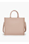 Laser Cut Detail Tote Bag with Detachable Strap - 5