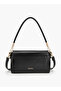 Solid Crossbody Bag with Detachable Strap - 5