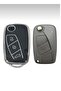 Fiorino Linea Ducato Oto Key Case Cover Black Silver Silver Color