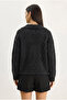Women's Anthracite Pointelle Knit Buttoned Shawl Collar Cardigan 20251121 - 5