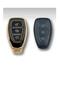 Ford Focus Fiesta Kuga Mondeo Smaxecosport Nano Key Case Cover Black Gold - 2