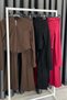 Ottoman Hooded Zippered Finger-Loop Suit-Burgundy Bordo - 7