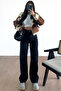 Blueva Rose Extra High A.C.A.I.P S.Imsiyah Casual Jeans Palazzo Trousers (Mi̇lano)