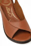 105809.Z6Fx Tan Women's Comfort Sandals - 7