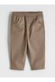 Lcw Baby Brown Hakim Collar Baby Boy Shirt and Pants - 6