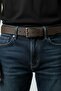Men's 4 cm Sports Belt Black-Tan-Brown Set of 3 - 3