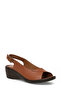 105809.Z6Fx Tan Women's Comfort Sandals - 2
