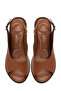 105809.Z6Fx Tan Women's Comfort Sandals - 4