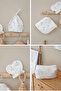 Organic Hospital Release - Pureline Series - Blue Dainty Bows - 8