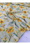 Sara flower silk satin soft flowing wrinkle-free - 3