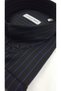 Black Background Colorful Striped Long Sleeve Men's Shirt - 3
