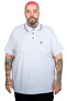 Mode XL Large Size Men's Lycra Single Jersey Polo Neck T-Shirt with Pockets 21558 Karmelanj