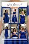 Women's Off-Shoulder Sequined Midi Length Evening Dress Cobalt Blue, Red, White, Black - 7