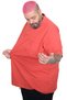 Mode XL Large Size Men's Classic Pique Polo Neck T-Shirt with Pockets 20550 Mercan - 3