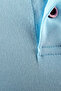 Mode XL Large Size Men's Lycra Single Jersey Polo Neck T-Shirt with Pockets 21558 Turquoise - 4