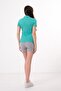 Women's Polo Neck T-Shirt Set Comfortable Fit Summer Casual Combination - 4