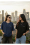 2-Pack Women's Crew Neck T-Shirt - Oversize T-Shirt