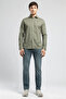 Harry Men's Cotton Straight Jean Trousers Green - 3