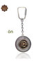 Ayyıldız and Mardin Souvenir Double-Sided Oxidized Silver Filigree Keychain 201025170 - 4