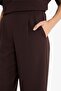 Women's Sweatpants F7439Ax/Bn539 Brown - 4
