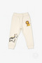 Natural Cotton Safari Animal Printed Baby Set Seasonal 2-Piece Top and Bottom Set - Cream - 4