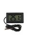 Digital Panel Thermometer with Cable Sensor, TPM-10