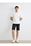 Black Standard Fit Men's Jean Shorts from Güli̇s Gi̇yi̇m